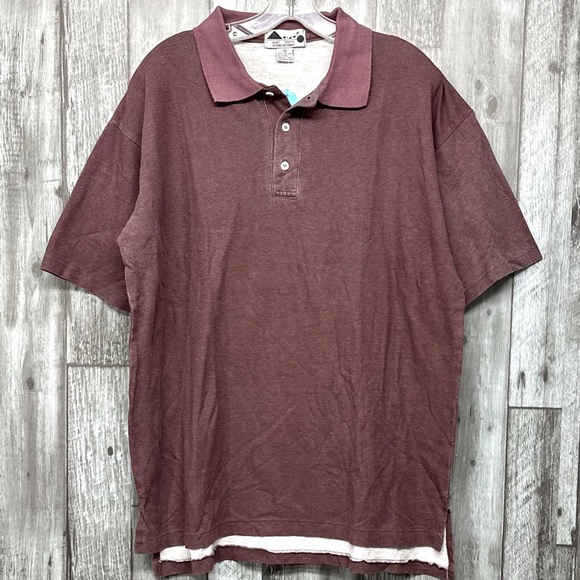 Vintage Aviat Sportif Heathered Polo Shirt NWT [Q78] - Picture 3 of 9